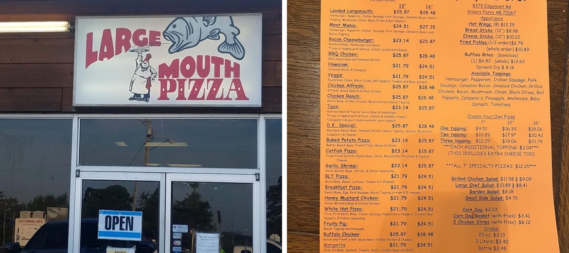 Large Mouth Pizza